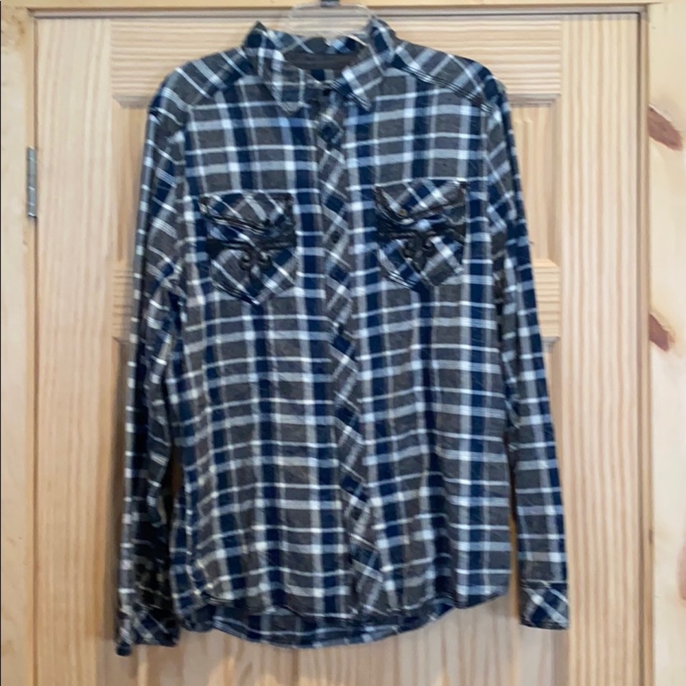 Men’s Button-up, Rock Revival